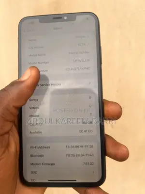 Apple iPhone XS Max 64 GB Black