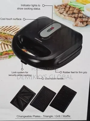 Master Chef 3 in 1 Toaster