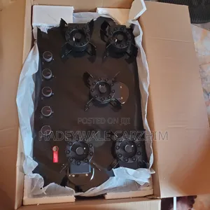 5 Burner Glasstop Gass Cooker