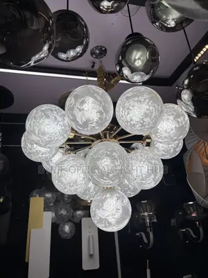 16 Led Bulbs Chandelier