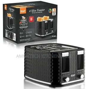 Raf 4 Slice Pop-Up Toaster