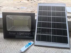 400watts Solar Water Resistance Flood Light With Remote Solar Panel