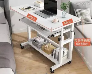 3layer Adjustable Laptop Tablet With Drawer