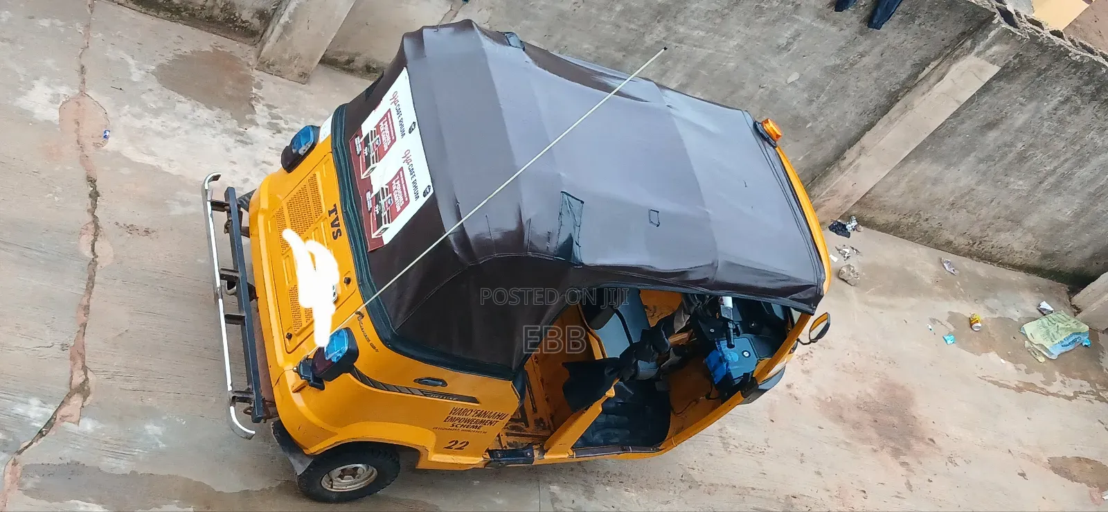 TVS King Deluxe Plus iTouch Start 2024 Yellow
