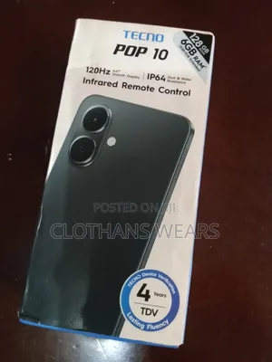 New Tecno Pop 10 128 GB Gray