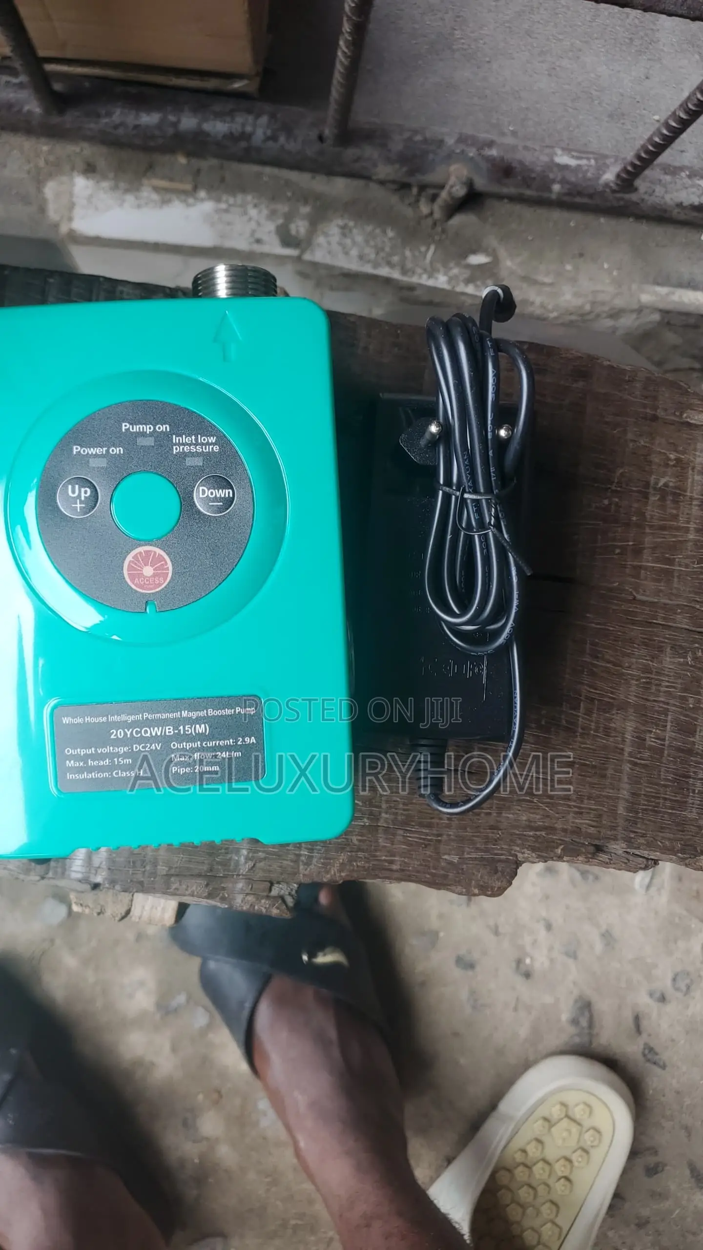 Pressure Control( Booster Pump) Access