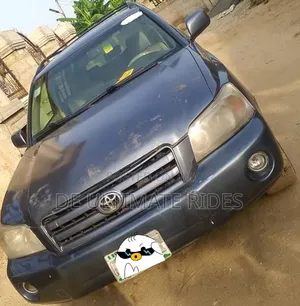 Toyota Highlander Limited V6 2005 Blue