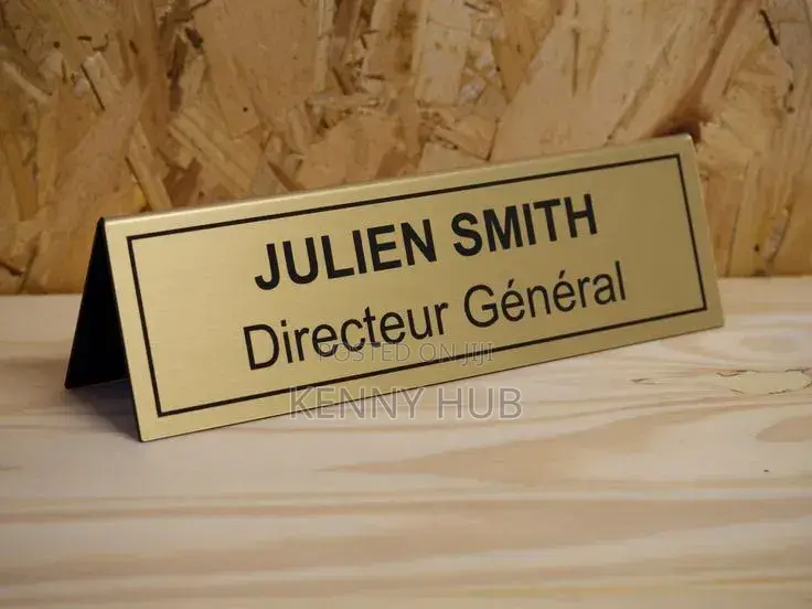 Office/Evet Table Tag