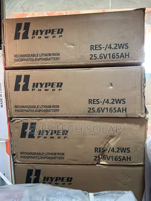 4.2kwhs Hyper Power 24v 165a Lithium Ion Battery