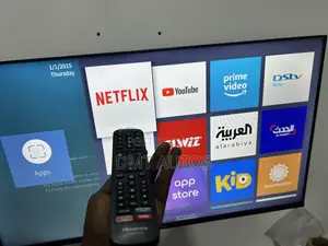 Clean Smart Hisense Tv