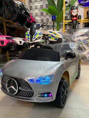 Grey Mercedes Benz Sport Car for Kids Age 1-5 With Remote Control