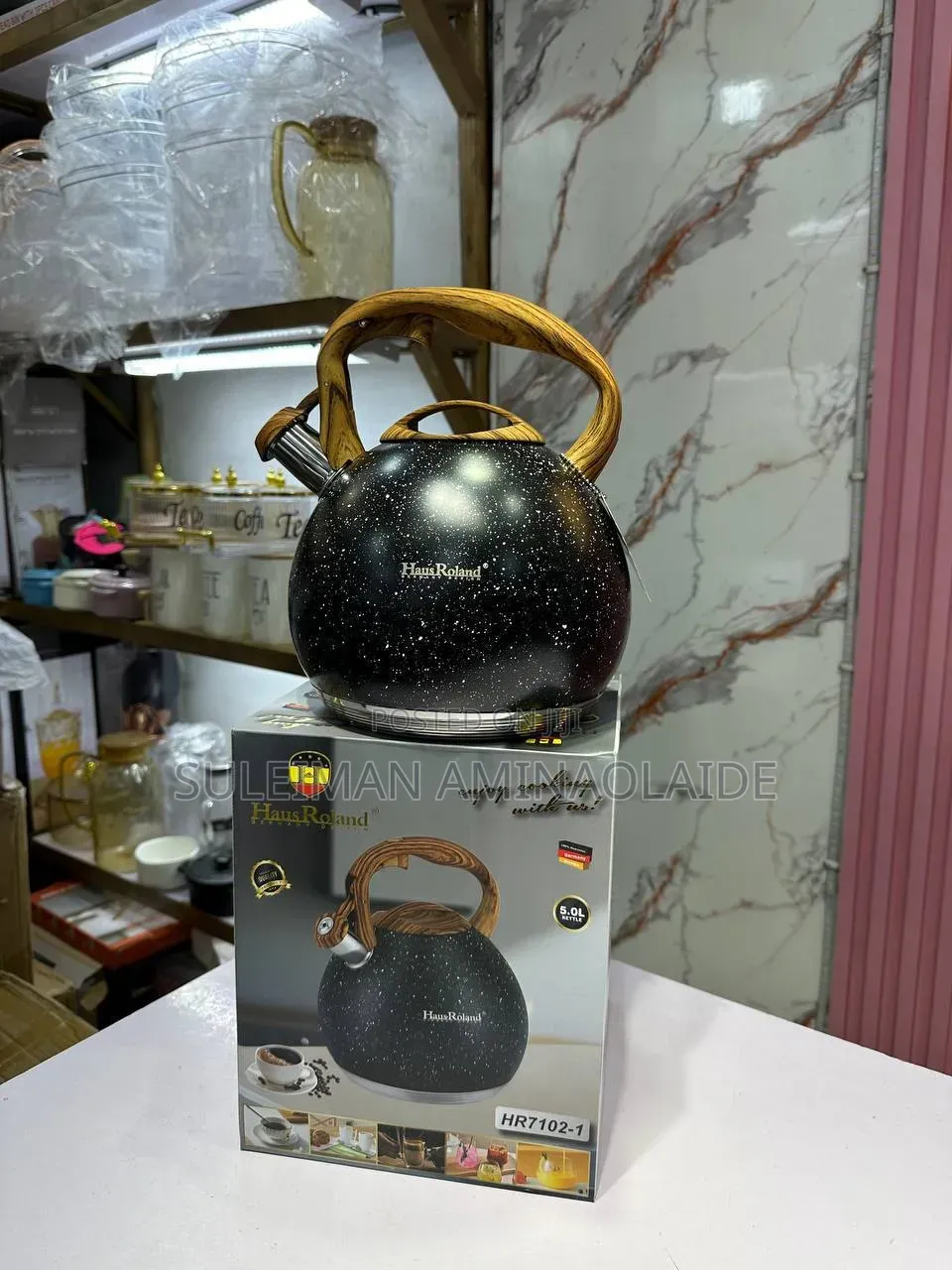 5l Haus Roland Whistling Kettle
