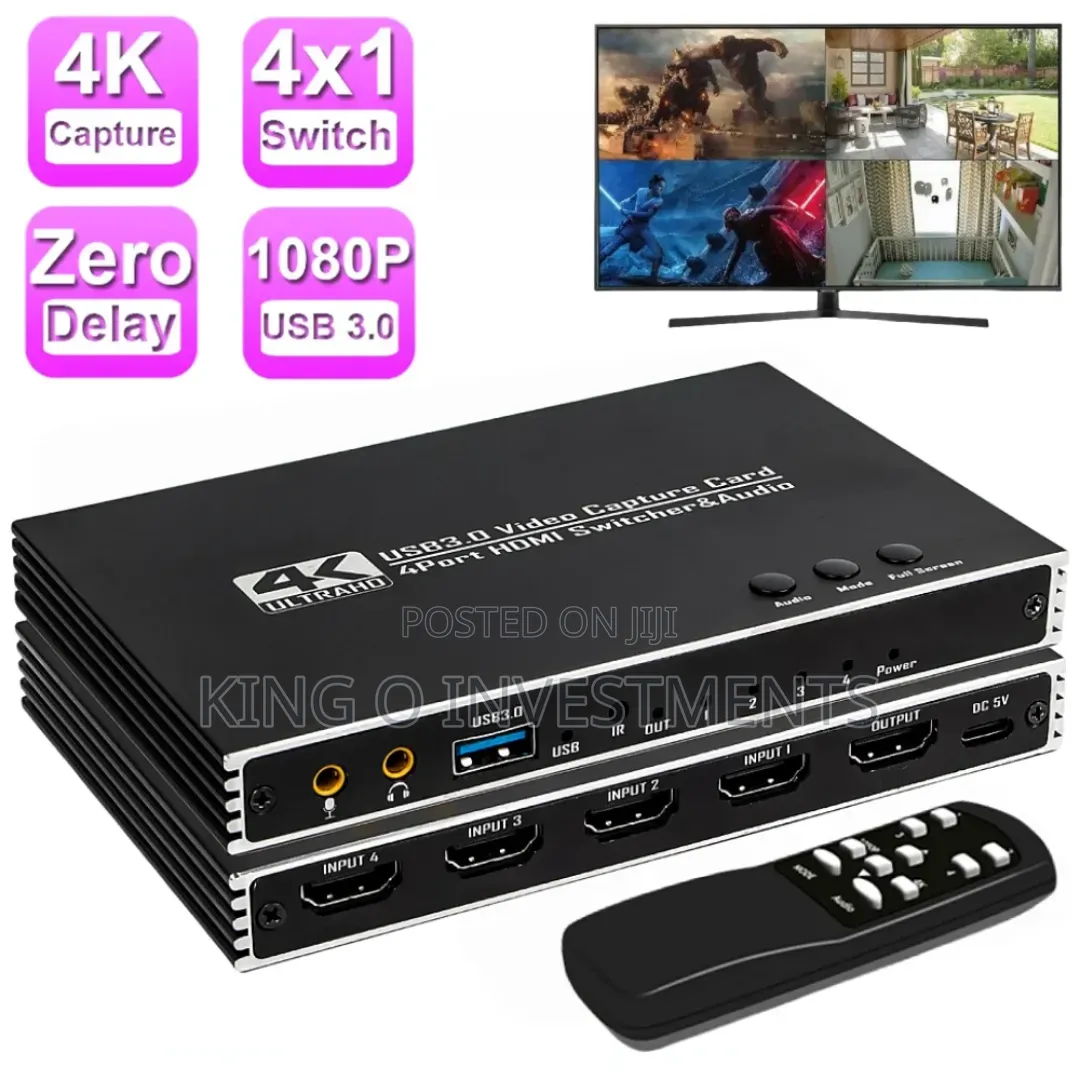 Hdmi 3.0 Capture Card 4in1