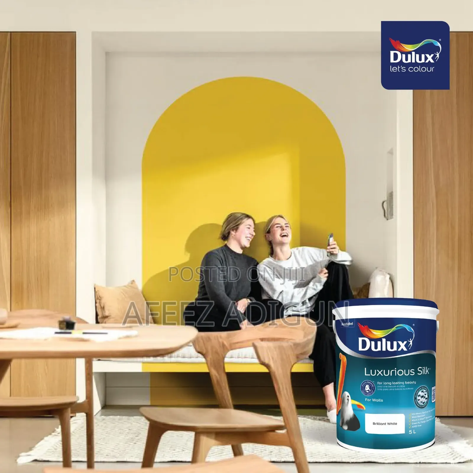 Dulux Luxurious Silk Brilliant White