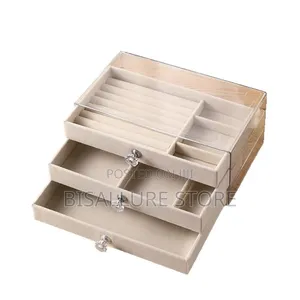 3 Tier Acrylic Jewelry Storage Organizer