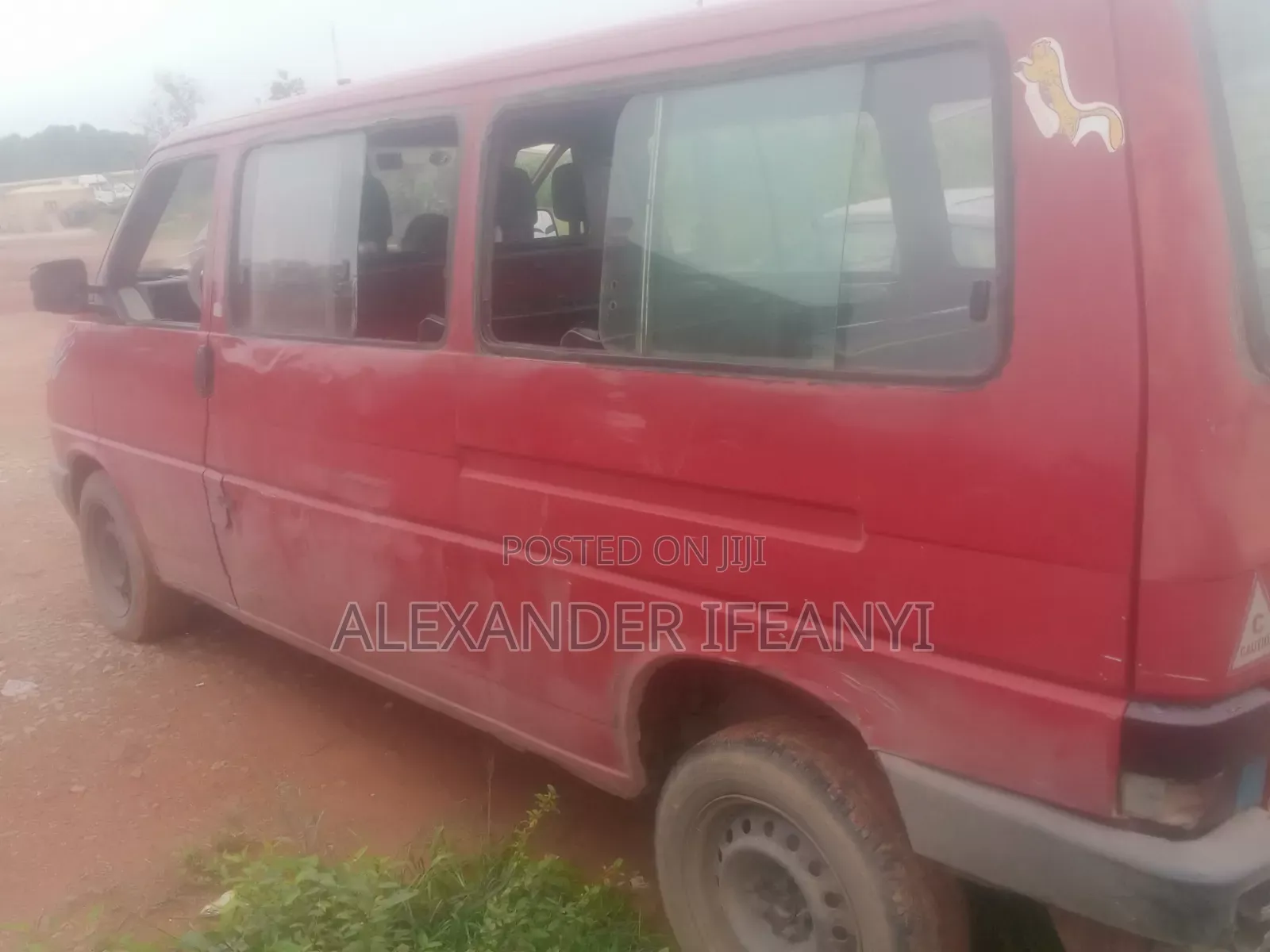 Volkswagen Transporter 2005 Red