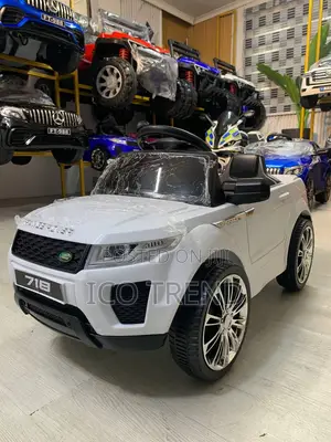 White Range Rover for Kids Age 1-3 With Bluetooth and Remote