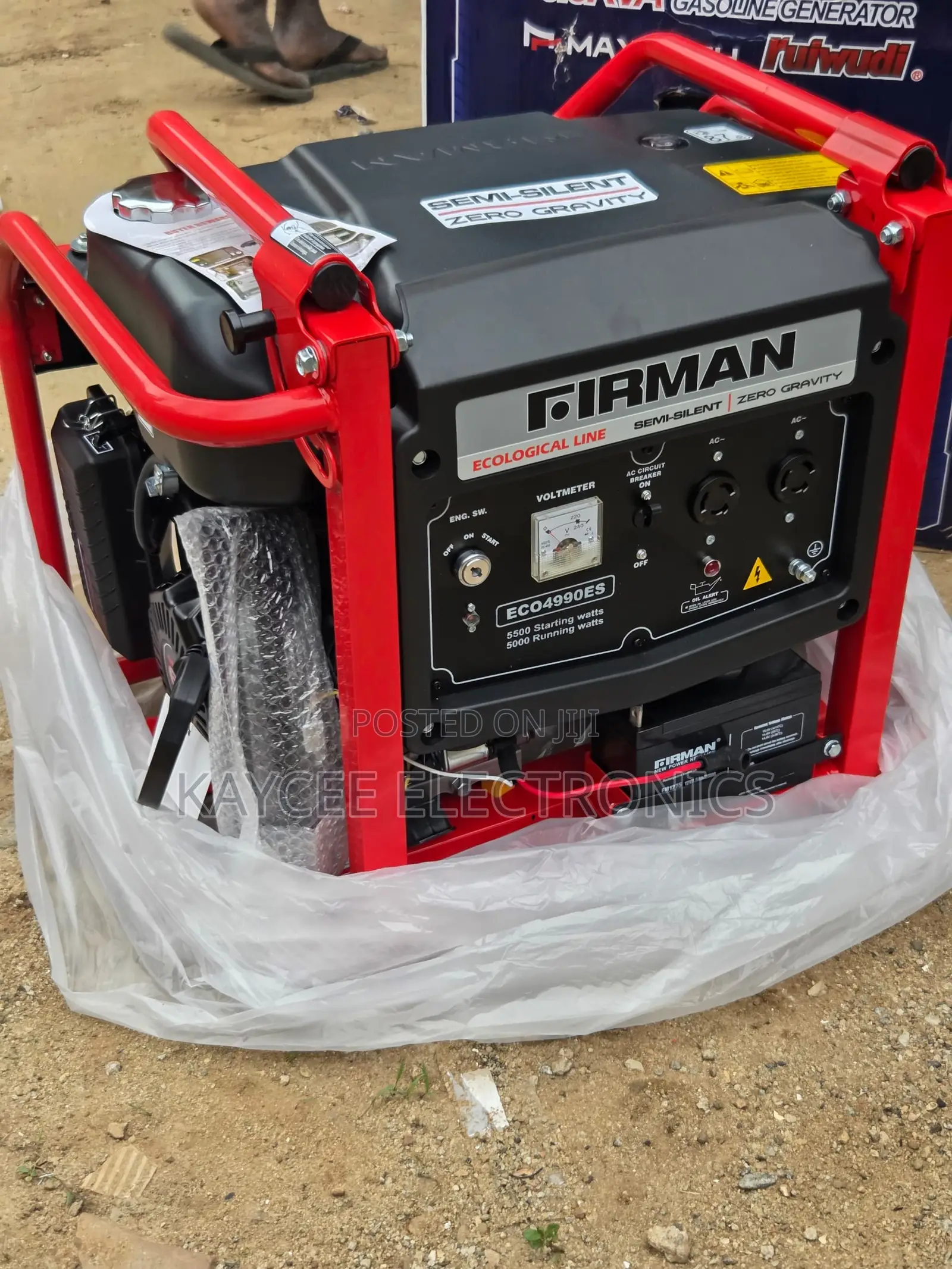 Reliable Fireman 5.5kva Generator With Long Runtime