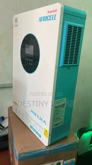 6.2kva Africell Hybrid Inverter 48volts Available With Affordable Pri