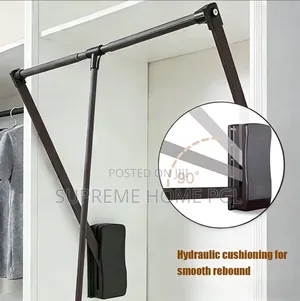 High Quality Buffer Lift Clothes Rack
