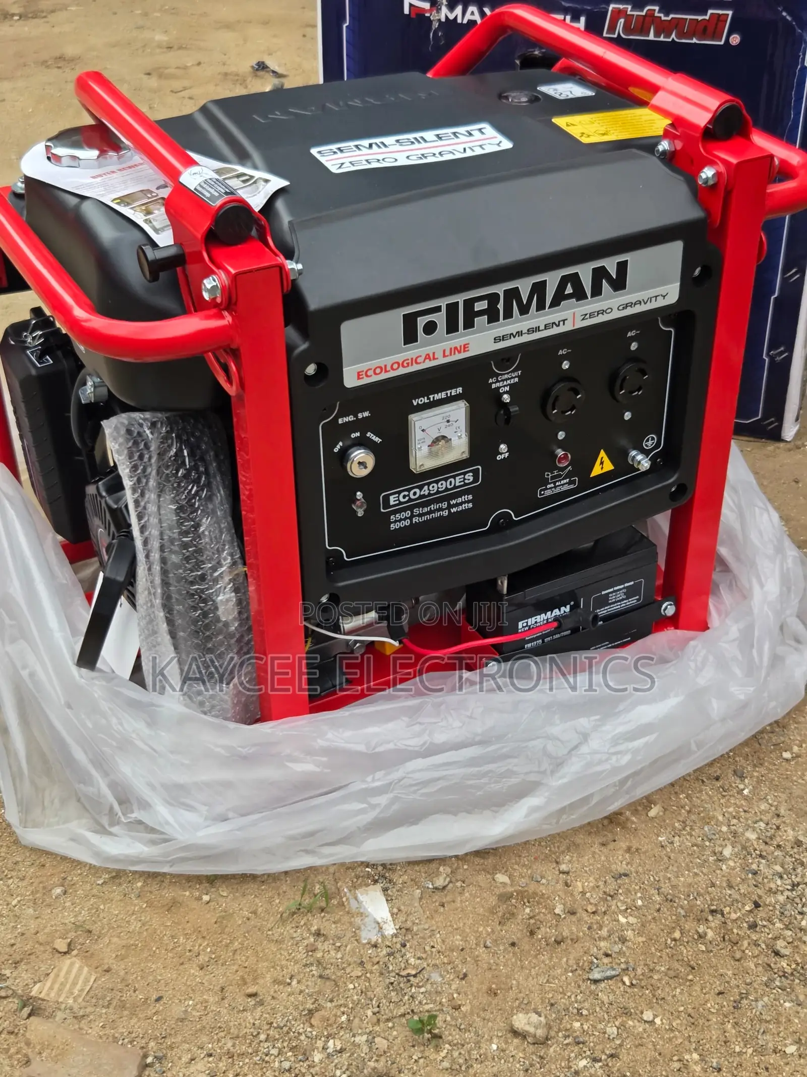 Fireman 5.5kva High Capacity Generator – Pure Copper Engine