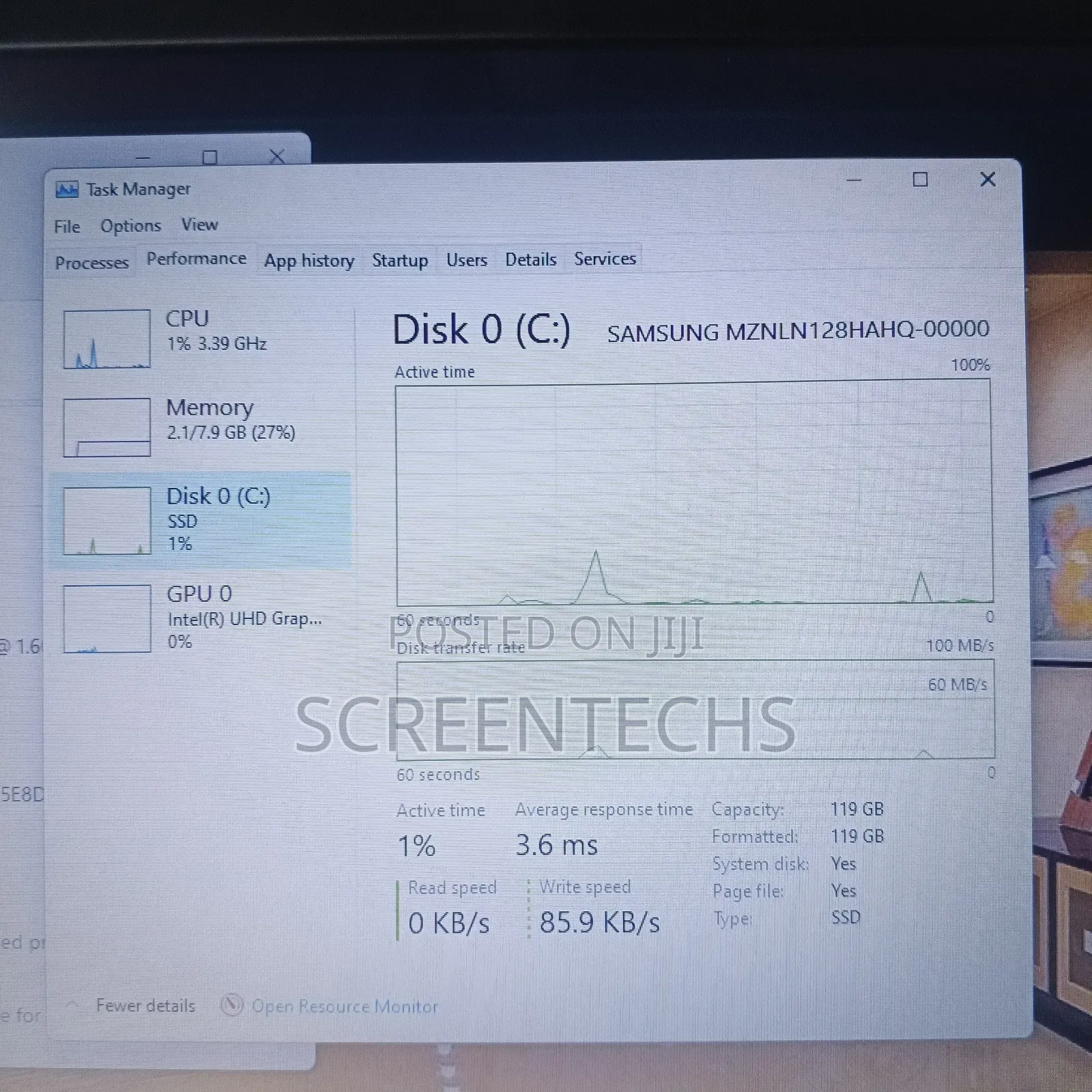 Laptop Dell Latitude 3490 8GB Intel Core i5 SSD 128GB