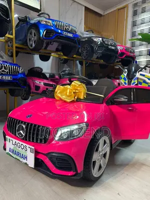 Pink Mercedes Benz Gle for Kids Age 1-6 With Tab, Remote Control