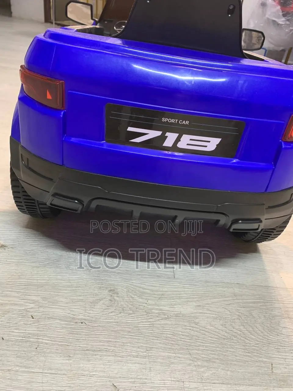 Blue Range Rover for Kids Age 1-3 With Remote Control, Bluetooth