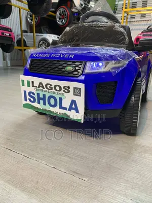 Blue Range Rover for Kids Age 1-3 With Remote Control, Bluetooth