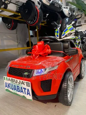 Red Range Rover For Kids Age 1-3 With Remote Control And Bluetooth