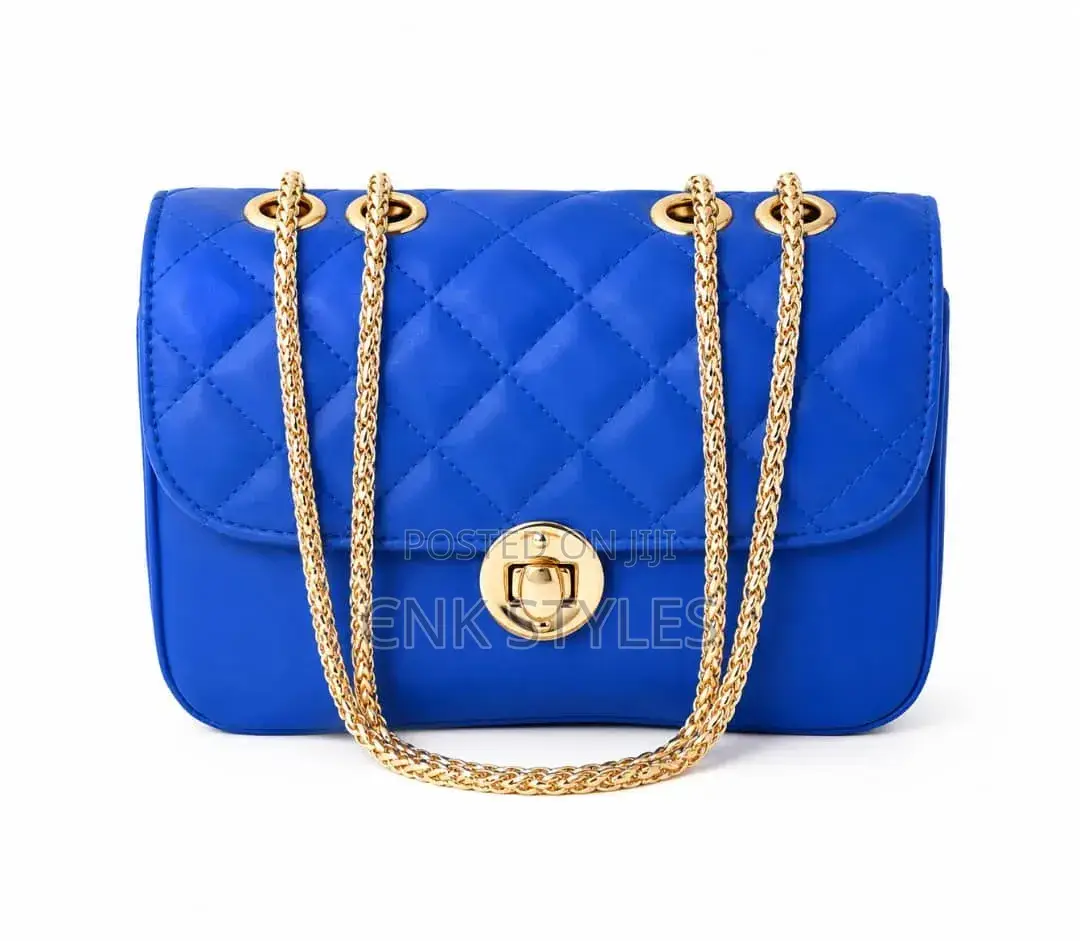 Quilted Chain Flap Bag