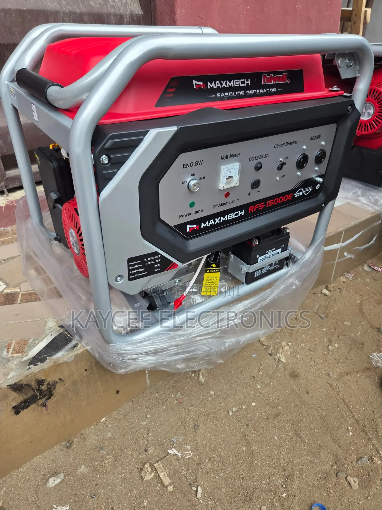 Premium Maxmech 15kva Generator With Copper Coil Technology