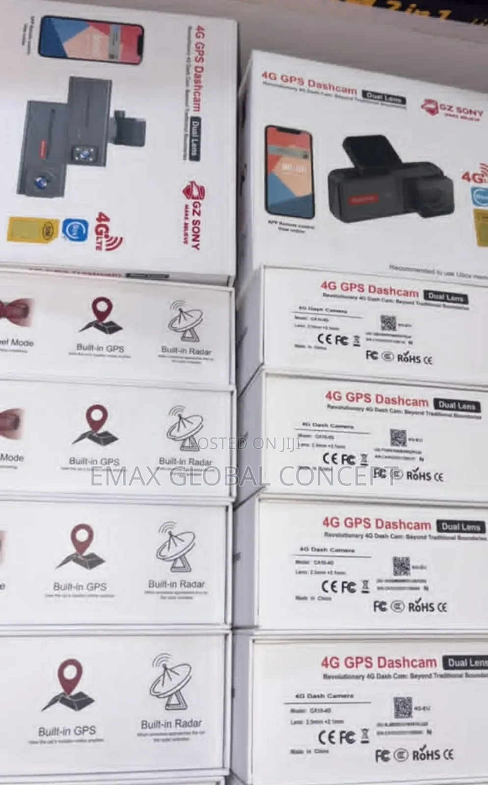 Dash Bored Car Camera With Sim