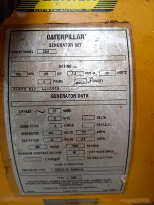 3304 Marine Generator Set