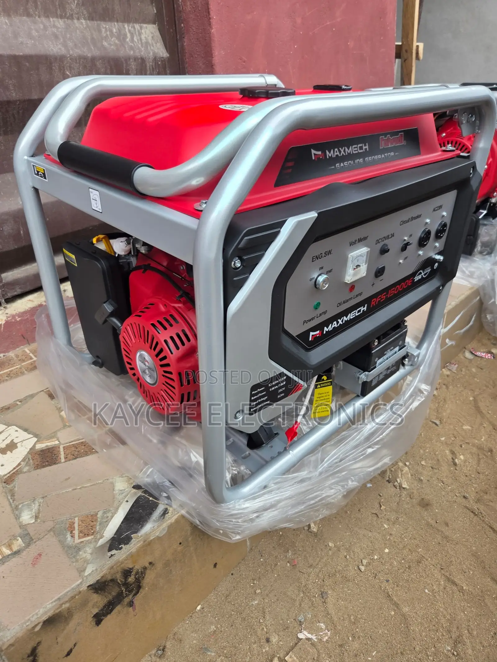 Heavy-Duty Maxmech 15kva Generator – Pure Copper Build