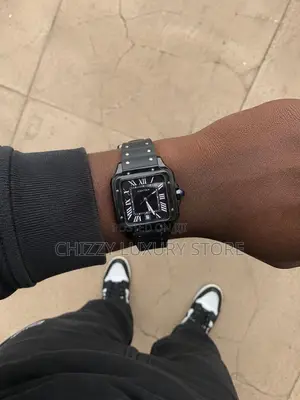 Cartier Quality Luxury Men Chain Strap Wristwatch