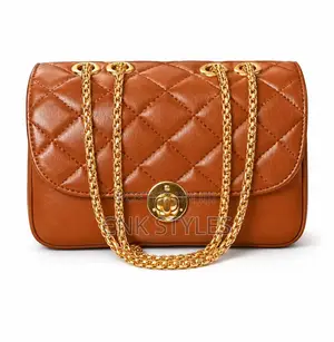 Quilted Chain Flap Bag