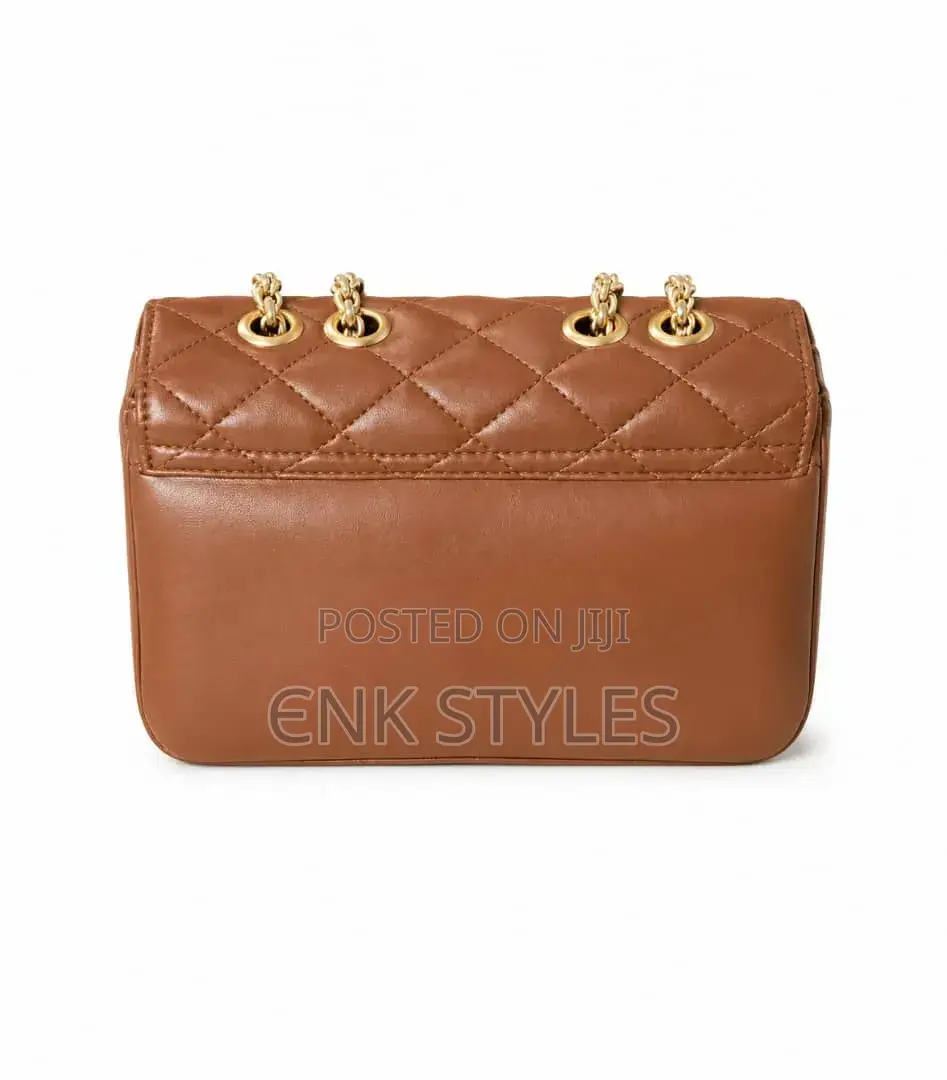 Quilted Chain Flap Bag