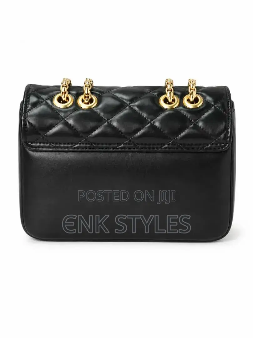 Quilted Chain Flap Bag