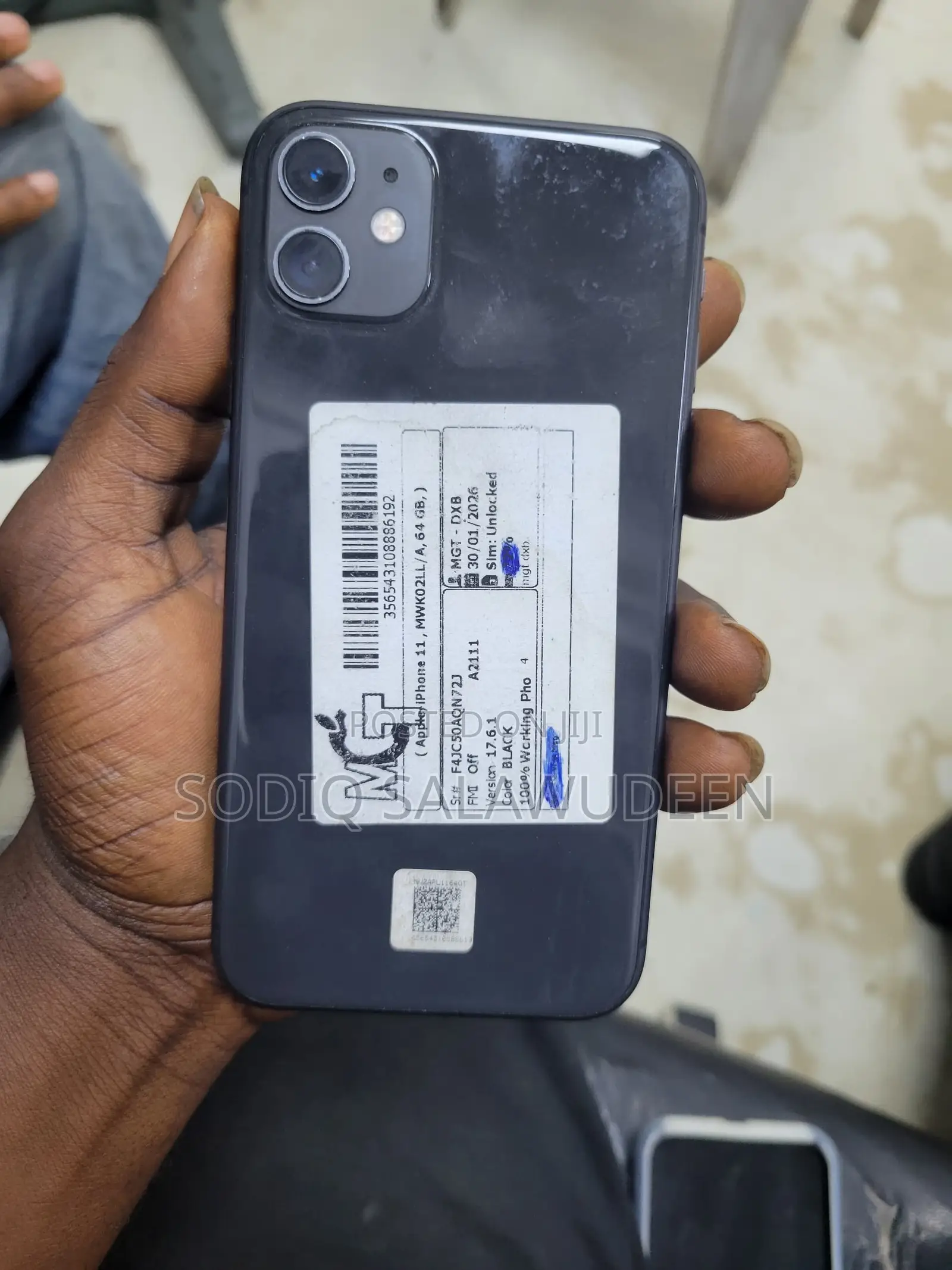 Apple iPhone 11 64 GB Black