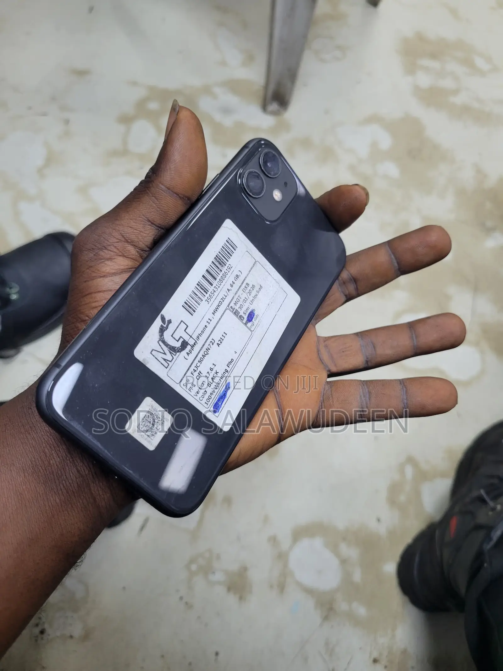 Apple iPhone 11 64 GB Black