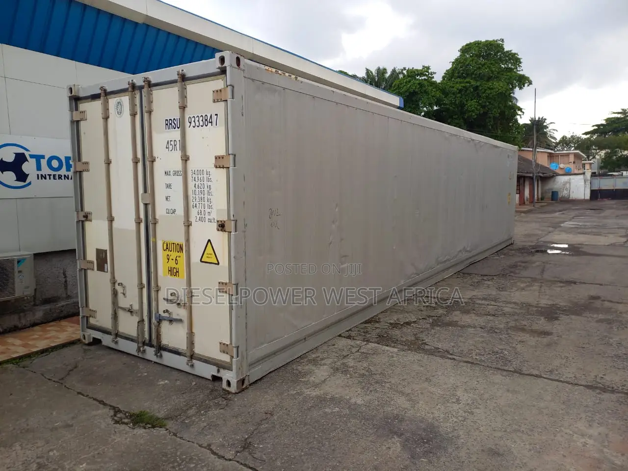 Reefer Container 40 Ft Carrier