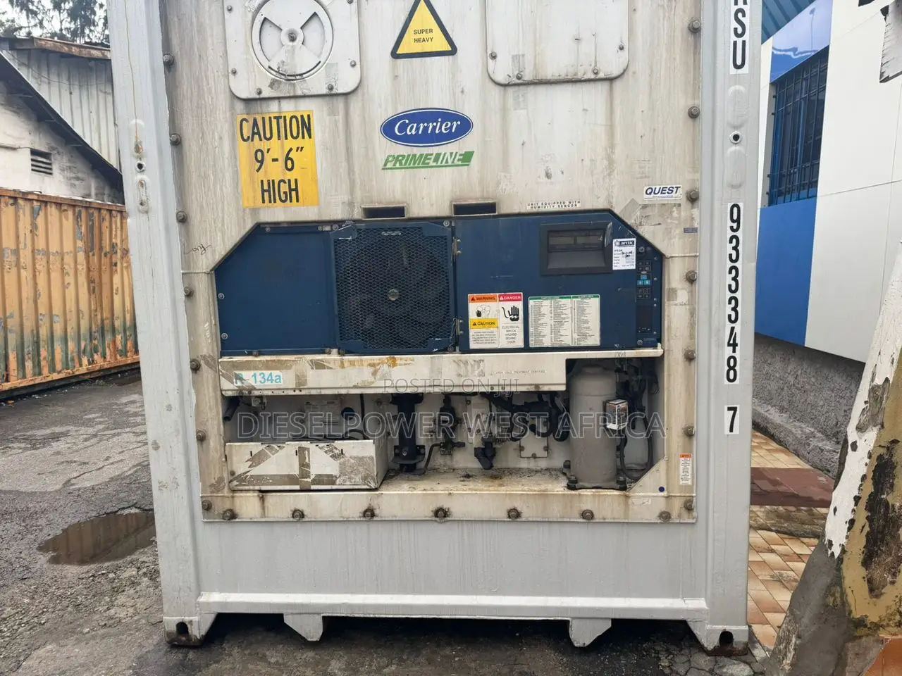 Reefer Container 40 Ft Carrier