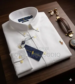 Luxury Italian Polo Ralph Lauren Cotton Shirt