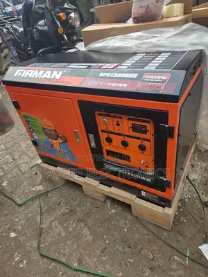 Original Fireman 10kva Soundproof Petrol Generator