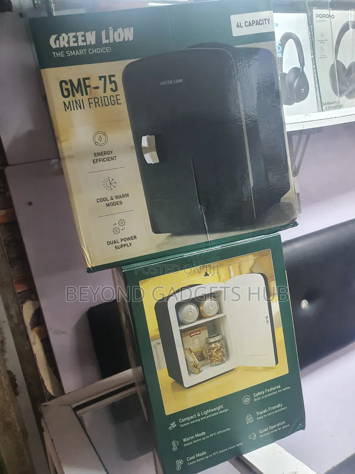 Green Lion GMF-75 Mini Fridge (4l Capacity)