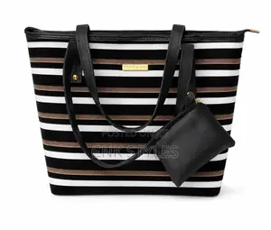 Strapped Canvas Tote Bag