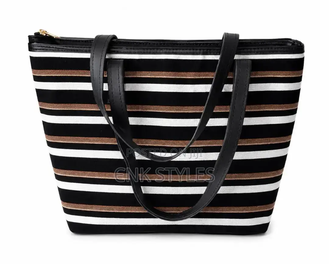 Strapped Canvas Tote Bag
