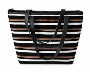 Strapped Canvas Tote Bag