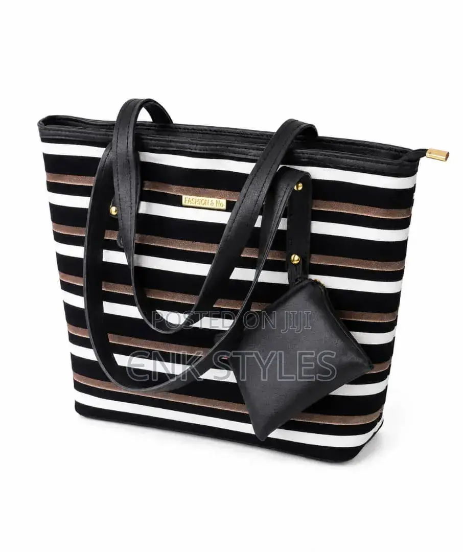 Strapped Canvas Tote Bag